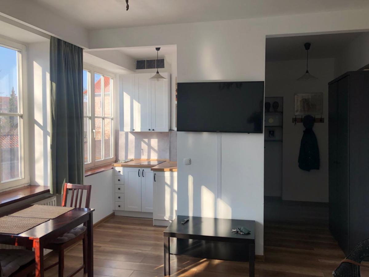 Apartament Teatralny Gdansk Bagian luar foto